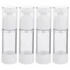 Storage Bottles 4 Pcs Lotion Soap Dispenser Bottle Container Vacuum Airless Pump Travel