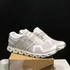 Free shipping 2024 Cloud 5 Designer Running Shoes All Black Undyed Pearl White Flame OnColuds 5 Surf Cobble Glacier Grey Mens Womens Trainer Sneaker Size 36-45 With Box