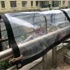 Netze Tewango Klare Regenplane, transparente Folie, sichtbarer Regenschutz, Balkon, Sukkulenten, Pflanzen, Unterschlupf, Aufrechterhaltung der Temperatur, Sonnensegel
