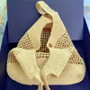 ICARE RAFFIAS Designer Sac Hand-Embroidered Handbag Grand Capacité pour femmes Voyage de Voyage Summer des épaules de luxe de haute qualité Sacs à provisions 2024
