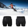 Ropa de motocicleta Unisex Motocross Pantalones cortos de protección Esquí Patín Monopatín Snowboard Protección Cadera BuPad Resistencia a caídas Rodillo acolchado