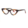 Solglasögon White Cat Eye Glasses Acetate Gelglas Frame Anti Blue Light Recept för kvinnor både myopi eller presbyopia Diopter