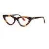 Occhiali da sole Occhiali da vista Cat Eye bianchi Occhiali da vista in acetato Montatura anti luce blu Prescrizione per donne Sia miopia che presbiopia Diottrie