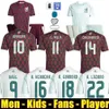 Mexiko 2024 2025 Copa America Raul Chicharito Soccer Jerseys Lozano dos Santos 24 25 H.Lozano Men Kids Football Shirts Uniforms Fans Player Version