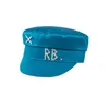Berets Brand Designer Spring Summer Caps Women Diamond Letter Stain Sboy Cap Baker Boy Hat
