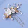 Hair Clips U Style Styling Pins With Temperamental Stable Rhinestones Headwear For Bridesmaid Wedding Dating Shopping