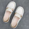 Casual Shoes 2024 Spring Autumn Loafers for Women Soft Leather Flat Single Fashion Mix Color Female