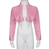 BIIKPIIK Pink Pu Leather Fashion Jackets Letter Print Full Sleeve Streetwear Coats For Women Casual Basic Autumn Winter Outfits 240315