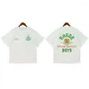 Männer T Shirts Qualität Sommer Baumwolle Strand Print Sport Shirt Männer Kurzarm Laufende Tees Lose Übergroßen Jungen