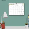 Kalender 2024.01-2025.06 Desktopkalender Wandkalender Thuiskantoor Planner Notities Agendaplan met grote maandpagina Desktopplan Y240322