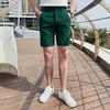 Shorts pour hommes Style britannique été slim fit shorts 2023 nouveaux hommes Naples affaires shorts décontractés mode slim fit formel ensemble shorts hommes J240322