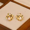 Nya populära örhängen Europeiska och amerikanska trender Retro Style High-End Stud Earrings Women's Fashion Earrings Party Banquet Jewelry Valentine's Day Gifts SPC