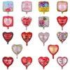 Dekoracja 10pcs impreza 18 -calowa drukowana hiszpańska matka folia balony Dzień Matki Kształt serca Hel Love Globos Decor Mama Balloon Gifts '