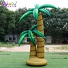 wholesale 4 mH (13,2 pieds) avec ventilateur Usine publicité directe gonflable plam arbre air soufflé plantes artificielles arbre ballons pour événement de fête