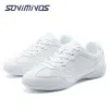 Schoenen Hoogwaardige lichtgewicht Cheerleading Dance Shoes Girls Girls Boy Summer Training Fitness Sneakers Kinderkinderen Kinderen zachte gymnastiekschoenen