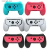 Spelkontroller Joysticks Nintend Switch OLED NS Joy-con vänster+Höger fodral för Controller Handgrip Joycon Bracket Holder Game Hand Grip Stand Supporty240322