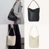 3Size the Row Park Tote Bag crossbody axel duffle handväskor hink kvinnor män handväska stora shoppare väskor lyxiga designer äkta läder mainstream väska 3646