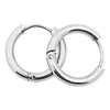 Stud Earrings Stainless Steel 8mm 10mm 12mm Women's Hoop Small Hoops Packs For Women Studs And