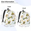 Backpack Laptop Unique Construction Tractors School Bag Durable Student Boy Girl Travel