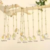 Crystal Suncatcher Constellation Rainbow Glass Sun Car Hanging Decoration Window Sunlight Catcher PRISM0621 Catcher Light