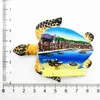 Imãs de geladeira Europa Espanha Tenerife 3D Imãs Turísticos Lembrança Decoração Artigos Artesanato Refletor Magnético Coleção Y240322