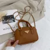 Bucket Bag Designer Hot Brand Damesmodieuze textuur Handtas Nieuwe schouder Stijlvolle ketting