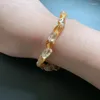 Figurines décoratives Pierre Naturelle Citrine Cristal Bracelet Forme Irrégulière Perles Brésil Chakra Guérison Ornement 1 Pièce