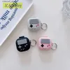 Oortelefoon Accessoires Nieuw voor samsung galaxy buds fe 2 live pro case zachte siliconen cover Connected ontwerp games console case voor galaxy buds fe capaY240322