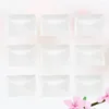Gift Wrap 50 Pcs Open The Window Greeting Cards White Envolope M Security-tinted Envelope