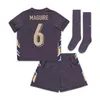 24 25 Maillot de football ANGLAIS BELLINGHAM RASHFORD KANE 2024 Coupe d'Europe 2025 Maillot de football Maillot de football de l'équipe nationale Fan Accueil Blanc Extérieur Violet Hommes Kit Ensemble SAKA RICE FODEN