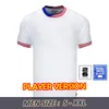 Usas Soccer Jerseys 2025 Copa America Uswnt Woman Kids Kit USMNT 24/25 Home Away Football Shirts Men Player Version 2024 Pulisic Smith Morgan Balogun