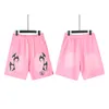 Shorts maschile Hellstar Mens Designer Shorts Cotton Studios Pants X4 Ins High Street Women's Pants