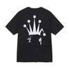 Hommes Femmes SY T-shirt Designer Cartoon noir 8 Chemises pour hommes Graphique à manches courtes Tee Designer Summer Street Sports Vêtements T-shirts V108