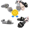 fashion Chain Diamond Plush Slippers Indoor and Outdoor Plush Flat Bottom Warm Slippers GAI fur chains Fluffy fall outdoor Design cute New Arrival