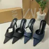 Ucuz Mağaza% 90 OFF GOLESAL ZA2024 Sonbahar Ürünleri Kadın Ayakkabı Kovboy Kumaş Balık Ağız Arka Hava Yüksek Topuklu Sandalet Terlik ve Günlük Kadınlar