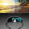 Kdeam new TR90 polarized conjoined Sports Sunglasses ultra light outdoor riding windproof glasses kd717