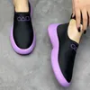 Casual Schoenen Dames Sneakers 2024 Wandelplatform Ademende Loafers Chunky Slip On Mujer Vrouw