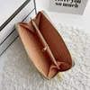 Wallets European And American Style Fashion Pu Leather Woven Purse Tide Women's In The Long Zipper Clutch Bag