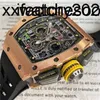 YS Factory Richarsmill Watch Máquina Integrada Movimento de Máquina Tourbillon Top Clone Zf Top Miers Assista Richa Tourbillon Swiss Movimento Automático Gold RM12kzo