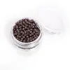 Röhrchen, 500 Stück, mit Silikon ausgekleidete Perlen, Nano-Micro-Link-Ringe für Nano-Spitzen-Echthaarverlängerungen, 3,0 x 1,8 x 2,2 mm