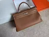 Designer Handbag Luxury Purse Man Brand Totes 40 cm stor storlek axelväska helt handgjorda sömmar Togo läder Många färger snabb leverans