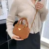 Bucket Bag Designer Hot Brand Damesmodieuze textuur Handtas Nieuwe schouder Stijlvolle ketting