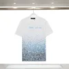 Summer Man T Shirt Homme Mens Tshirt Designer Topps Letter Print Overdimensionerad kortärmad tröja tee skjortor Pullover Bomull Sommarkläder