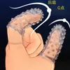 Designer Sex Massage Gloves Fun Finger Set Wolf Teeth Set Foreplay Props for Flirting Couple Climax Masturbation Device Adult Sexual Products 29a3