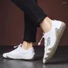 Casual Shoes Peas Men's Summer 2024 Octopus Soft-Soled Spring White Leather Sports Men