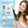 Autres appareils Fil dentaire étanche pour dents Irrigateur oral dentaire à 4 modes portable et rechargeable IPX7 jet d'eau dentaire étanche H240322