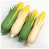 Decorative Flowers 3 Pcs Plant Corn For Decoration Fake Simulation Vegetables Mini Artifical Child