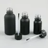 Aufbewahrungsflaschen MaBlack Glasabgabeflasche für ätherische Öle mit Pinselkappe 10 ml 20 ml 30 ml 50 ml 100 ml Nagellack 12 Stück