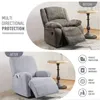 Cubiertas de silla Jacquard Reclinable Sofá Cubierta Elástica Reclinable Estiramiento Sillón Ajustable La mayoría para la sala de estar