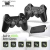 Contrôleurs de jeu joysticks data grenouille télévision vidéo Console de jeu Console sans fil construit en 10000 jeux 4K Prise en charge de la console rétro compatible HDMI pour PS1 / GBA / FCY240320